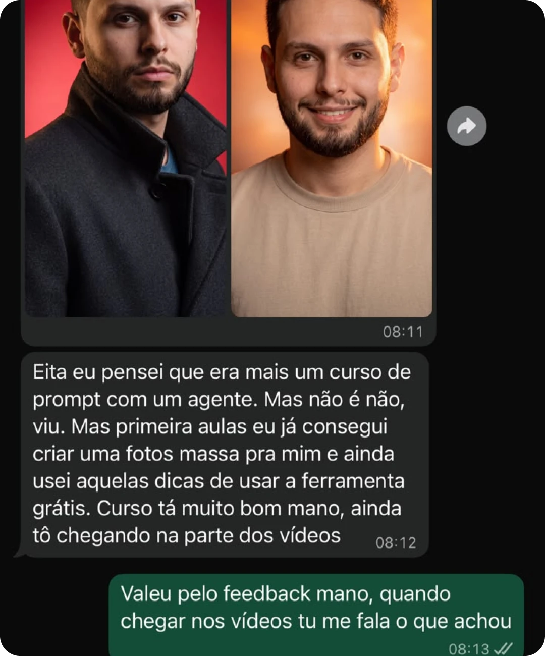 Feedback de aluno 5